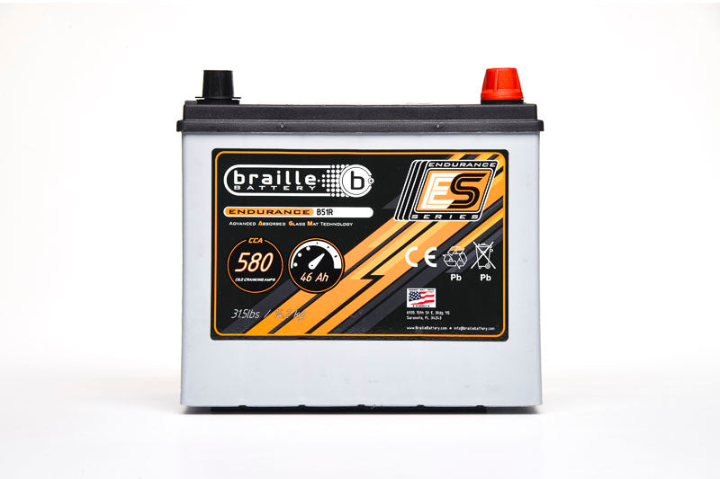 51R Endurance AGM Battery 580 CCA - B51R