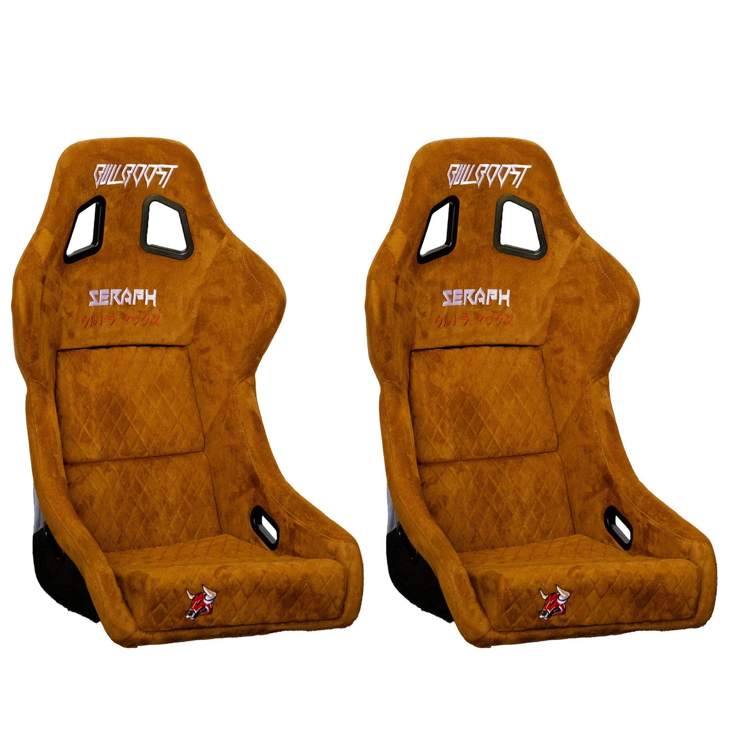Café Bull Boost Adjustable Racing Lowered Ultra Max Bucket Seat with Slider Rails