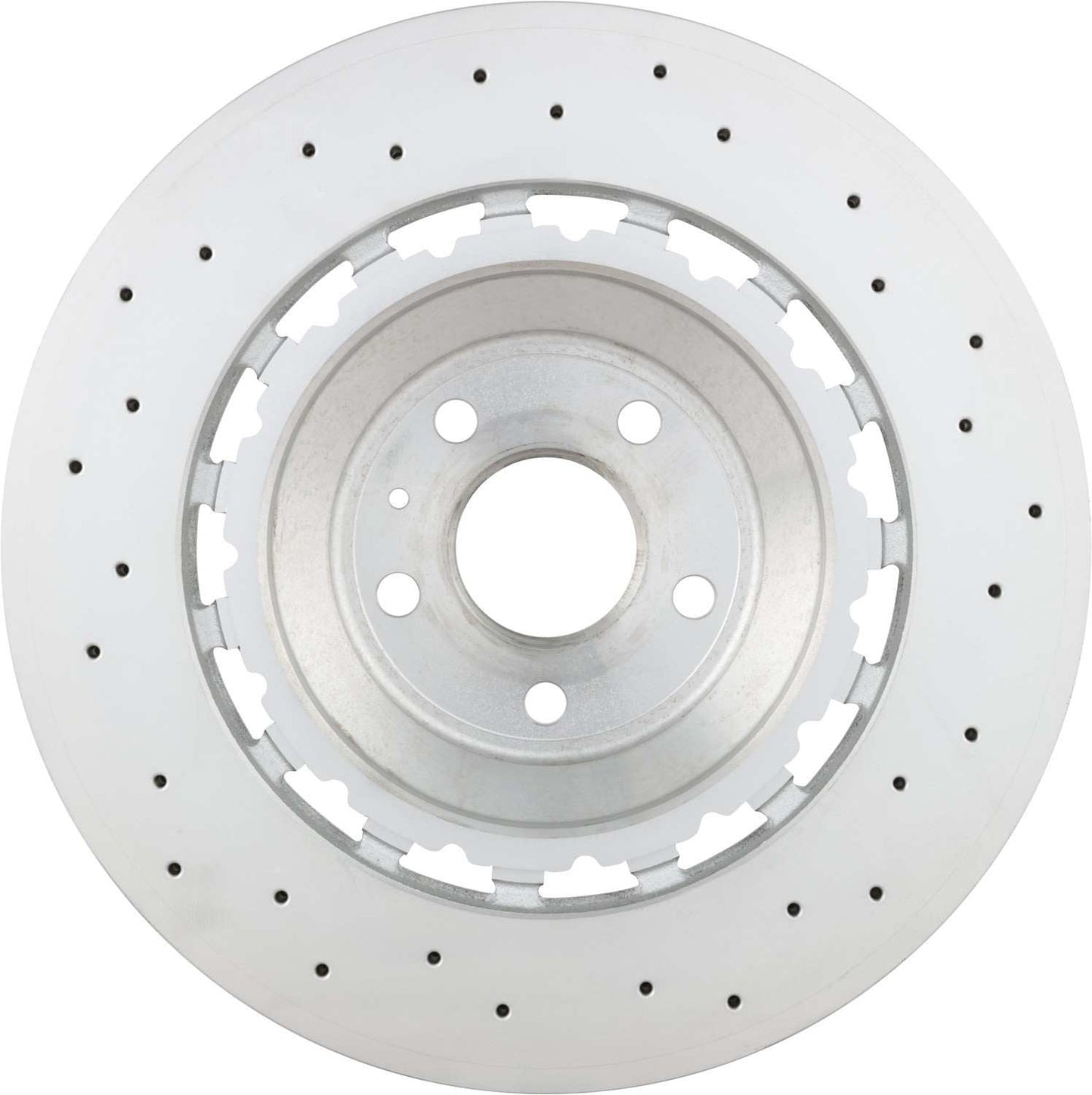 Brembo OE Brembo 15-18 Porsche Macan Front Grooved UV Coated Rotor 09.D174.53