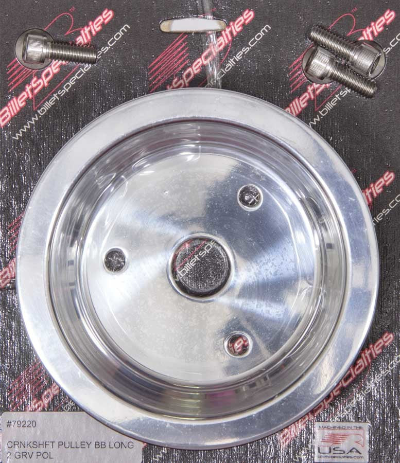 2 Groove Crankshaft Pulley - 79220