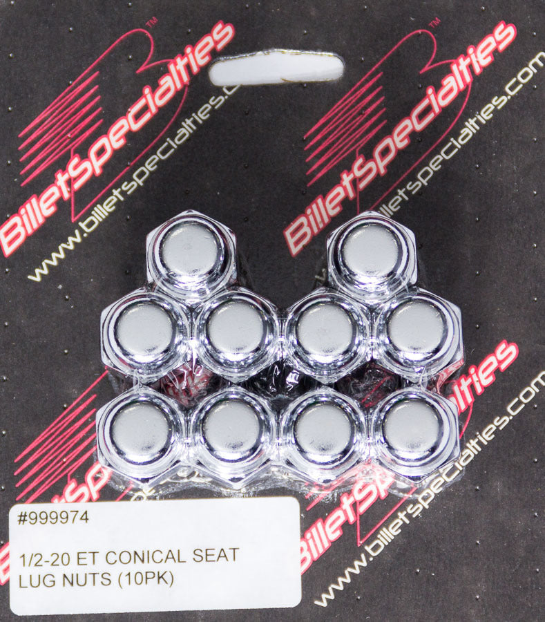 1/2-20 ET Conical Seat Lug Nuts 10 Pack - 999974