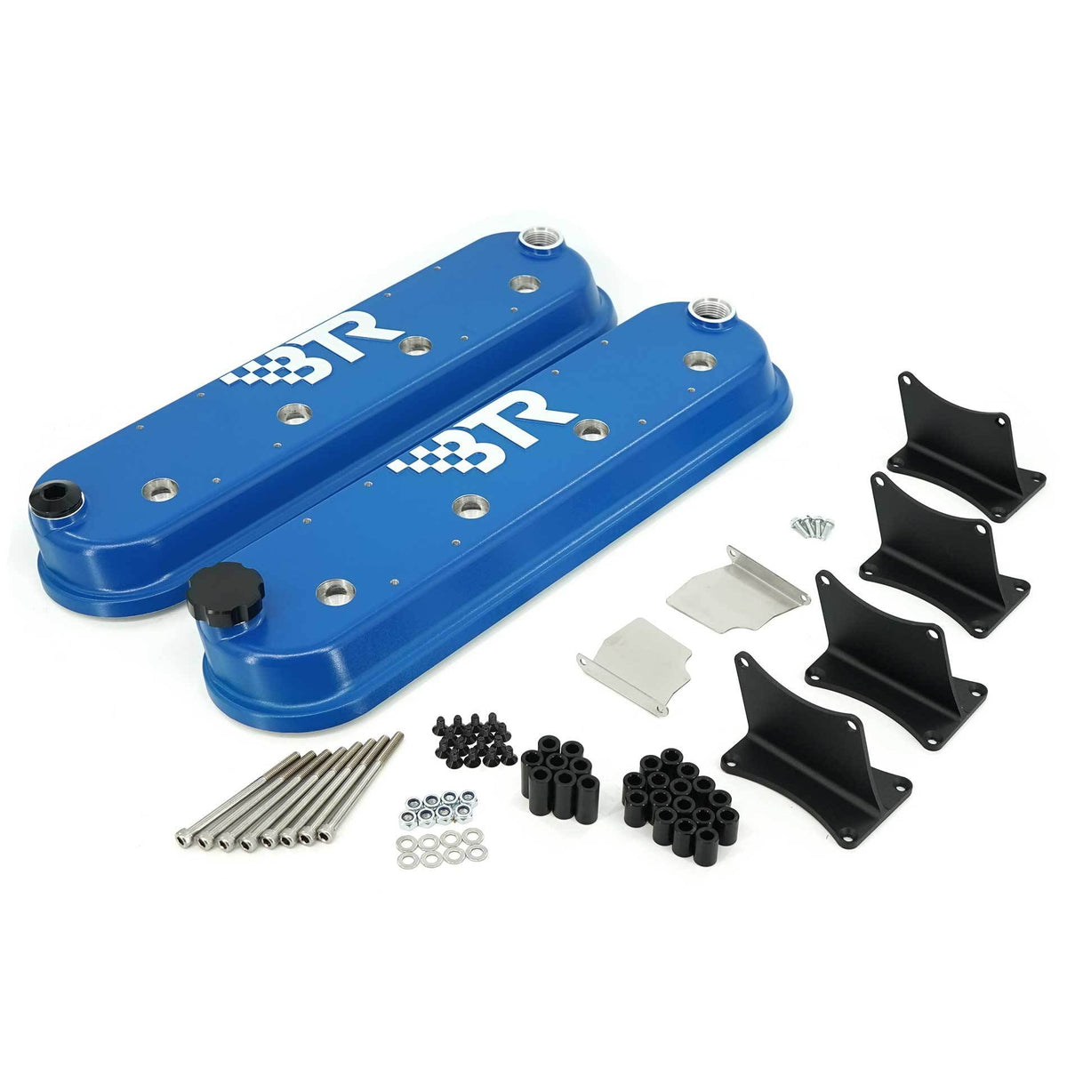 Blue LS Valve Covers w/Coil Mounts - VCA02BLUECM
