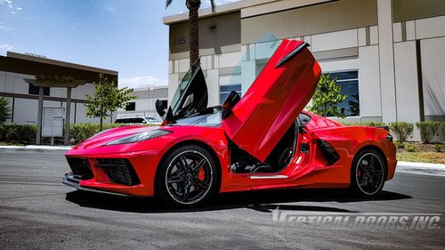 Vertical Doors | C8 Stingray 2020-Present  Chevy Corvette Lambo Door Conversion Kit