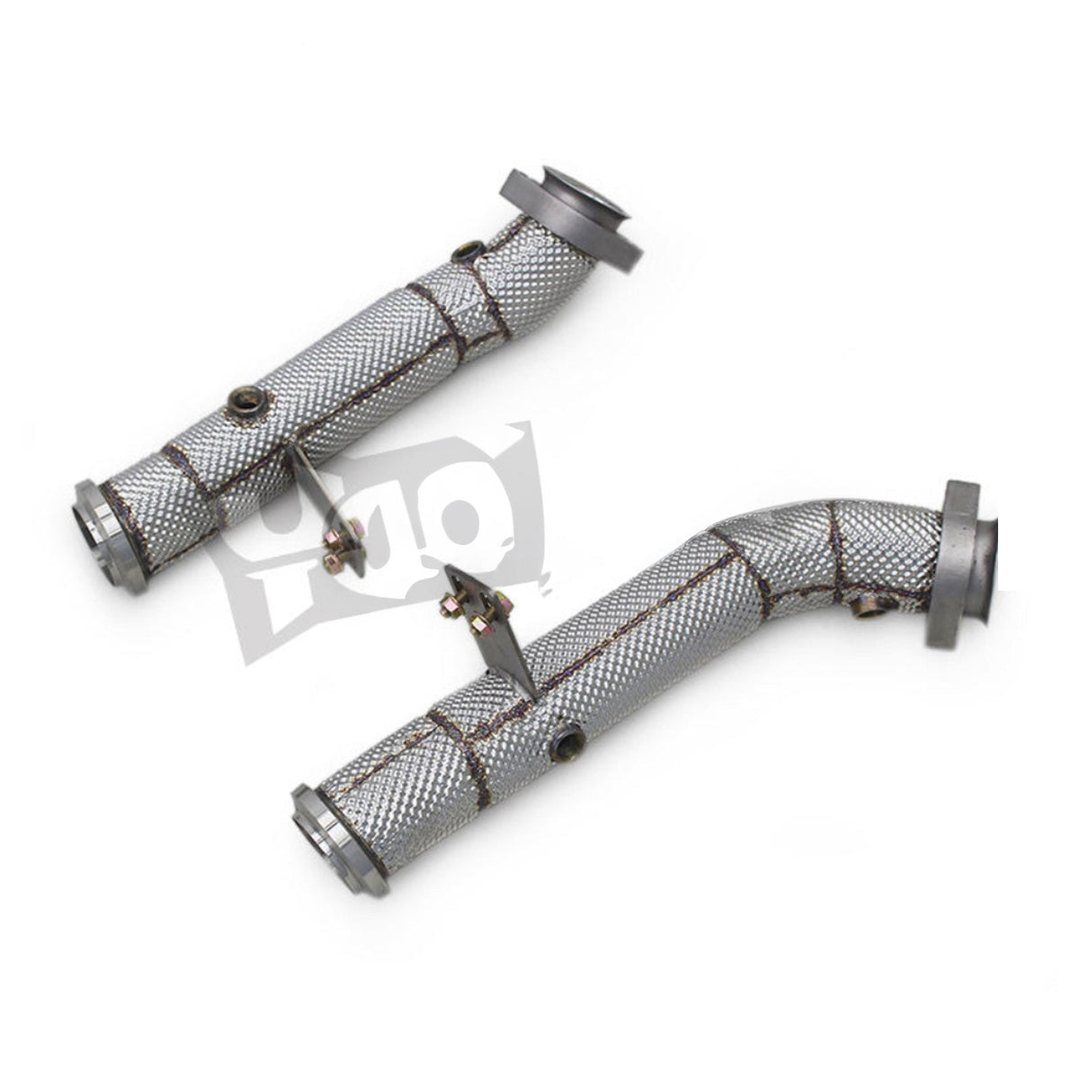 Bull Boost Performance Catless Race Stainless Downpipe for Mercedes Benz C43 AMG E43 AMG 3.0T -...