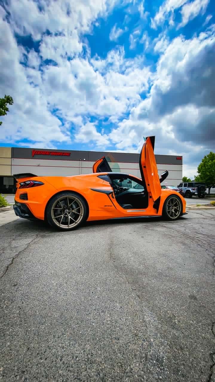 Jesse Iwuji Performance Vertical doors | Chevrolet Corvette C8 Z06 2023-2025  Lambo Door...