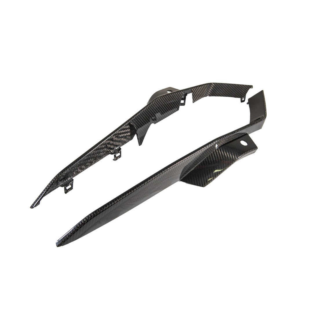 Carbon Fiber Front Bumper Grille Inserts - Chevrolet Corvette C8 Z06, ERay, ZR1, Grand Sport