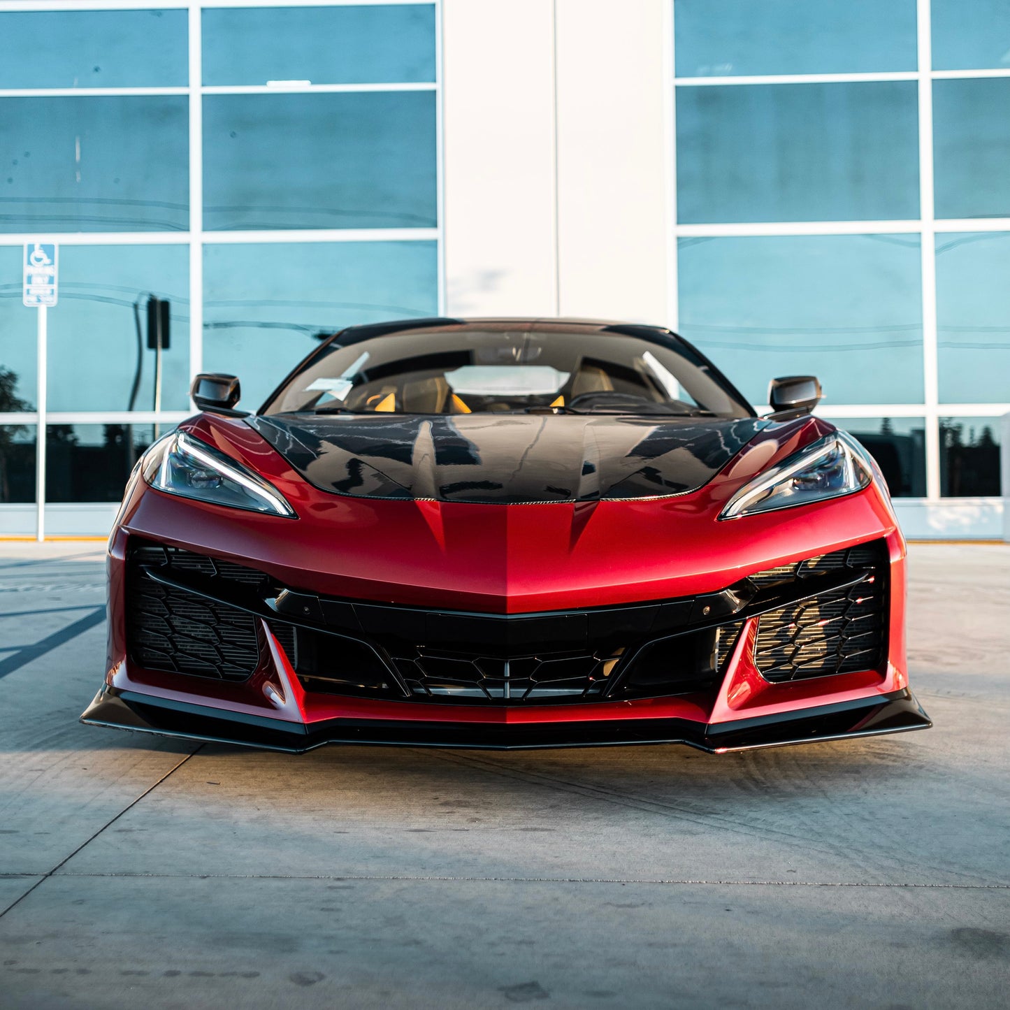 C8 To C8 Z06 Full Front Bumper Conversion Kit (Track Package 15pcs)