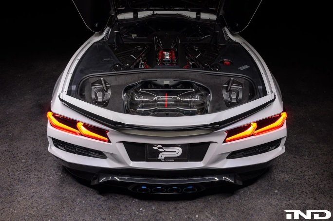 Eventuri Chevrolet C8 Corvette Z06 Black Carbon Intake System (Coupe & HTC models)