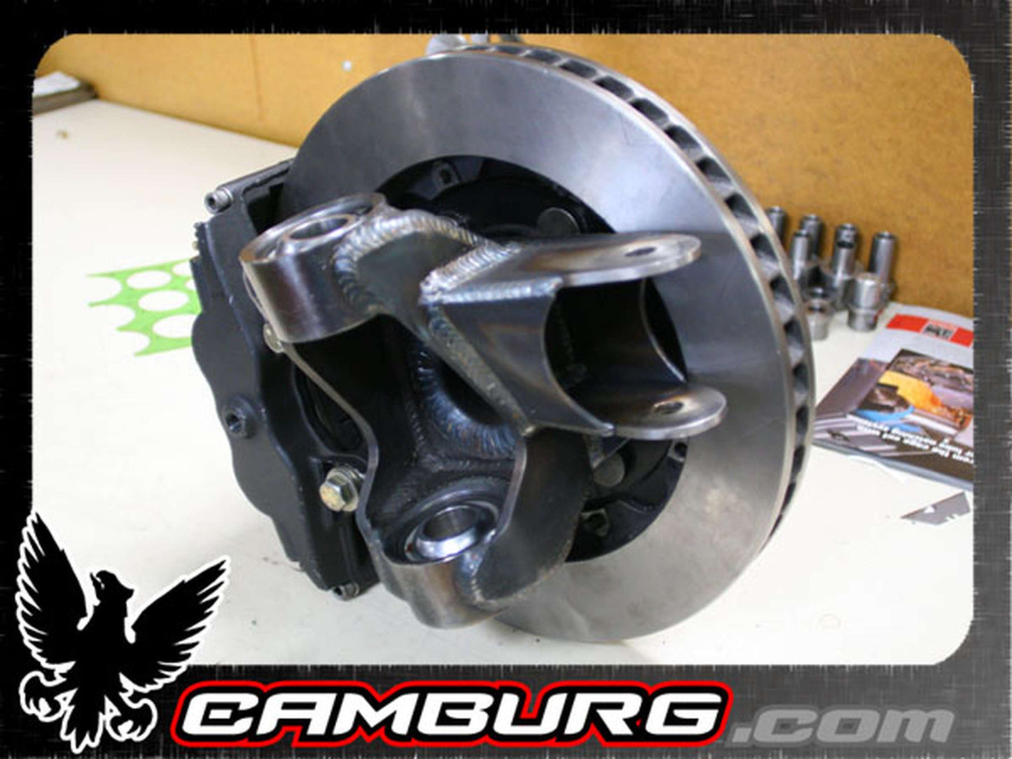 Camburg Ford Ranger 2wd 89-97 I-beam Race Spindle & 2.0 Front Hub Upgrade Kit CAM-110094