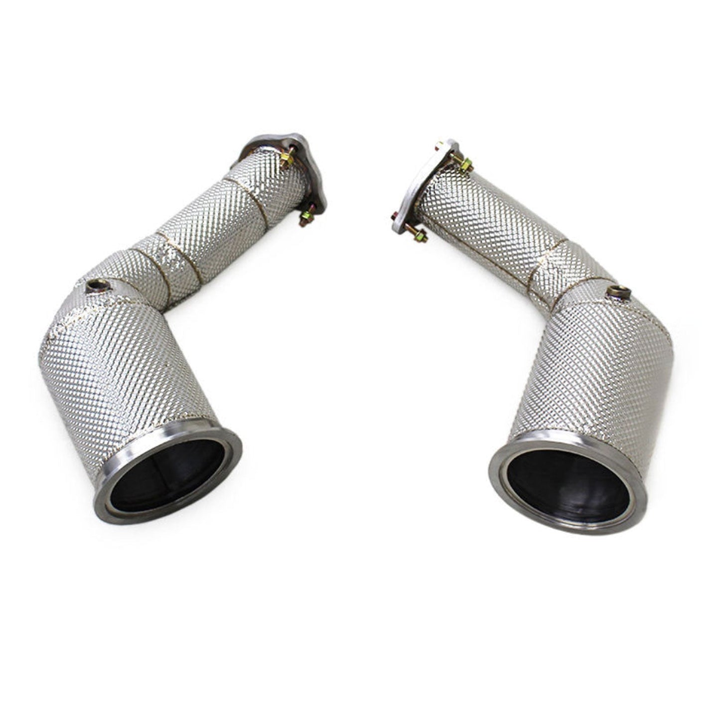 Catless High Flow 304 Stainless Exhaust Downpipe for Audi RS4 RS5 2.9T