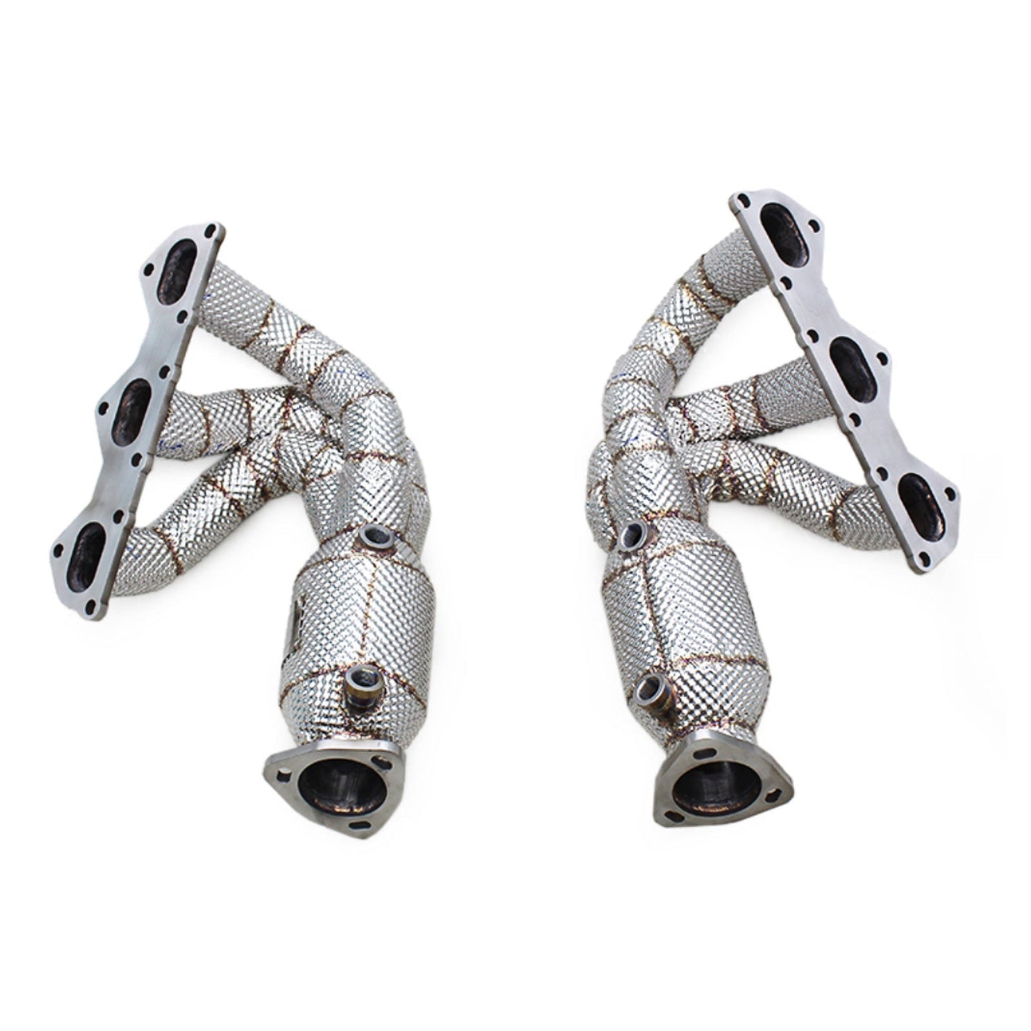 Catted Exhaust Manifold for Porsche Boxster Cayman 981 300 Cell