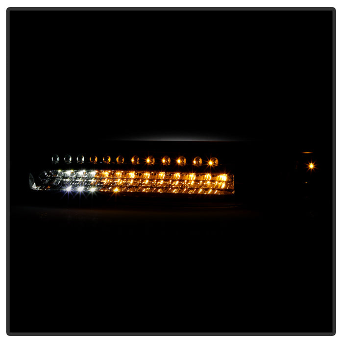 SPYDER Xtune Chevy Silverado 99-02 LED Amber Bumper Lights Black CBL-CS99-LED-BK 5014566