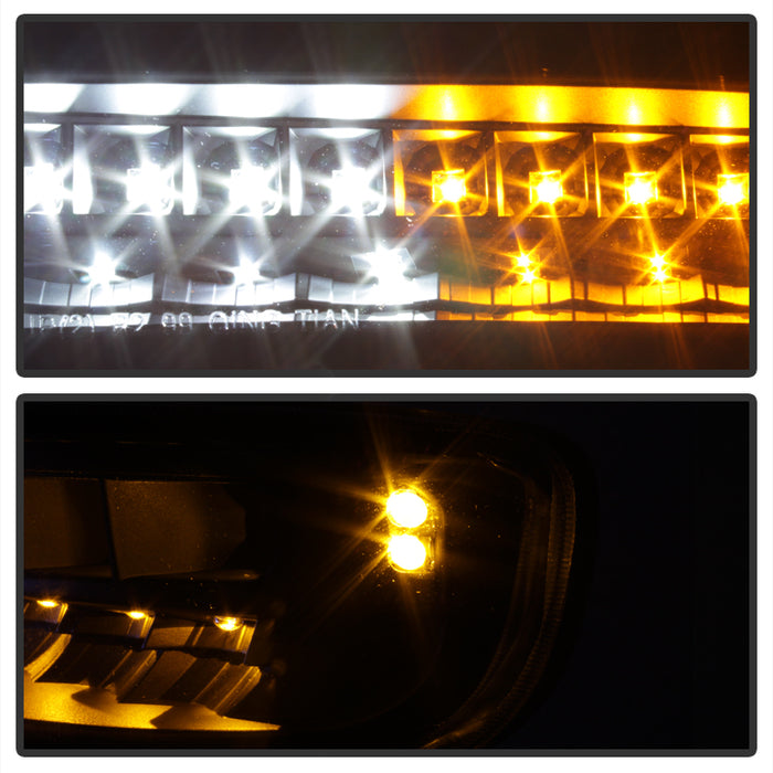 FR SPORT SPYDER Xtune GMC Sierra 99-06 / GMC Yukon 00-06 (Non Denali Model) Bumper Lights - Black...