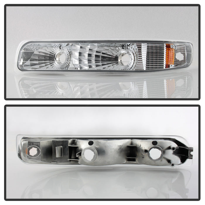 SPYDER Xtune Chevy Silverado 99-02 / Chevy Suburban/TahOE 00-06 Amber Bumper Lights Euro CBL-JH-CS99-AM-E 5064295