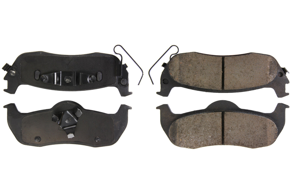 Posi-Quiet Ceramic Brake Pads with Shims and Har - 1051041