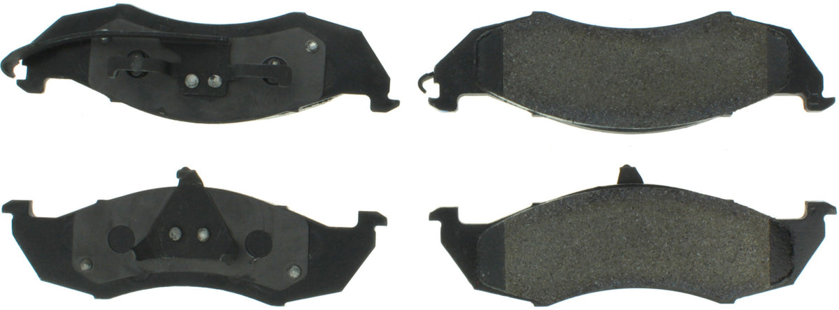 Premium Semi-Metallic Br ake Pads with Shims and - 3000417