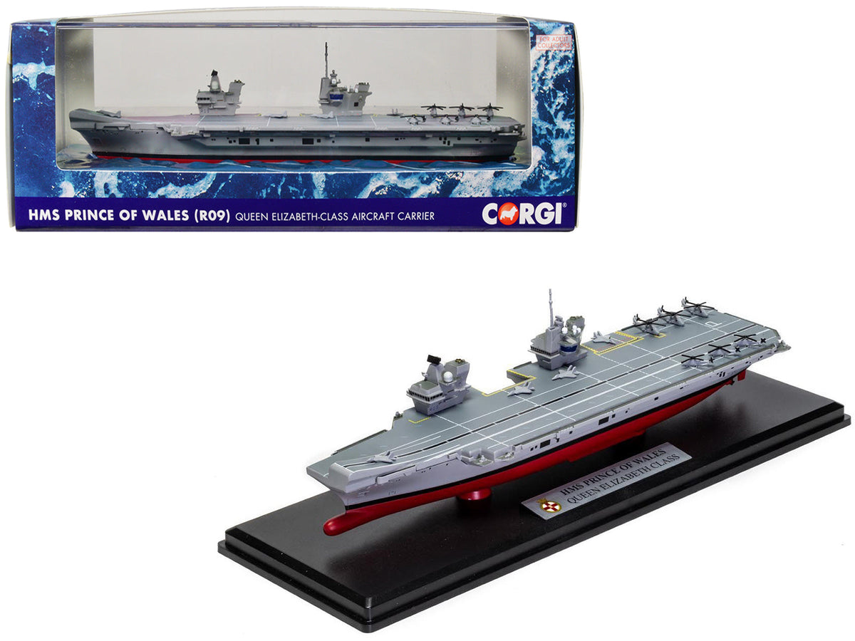 Rapid Vehicles HMS Prince of Wales (R09) Aircraft Carrier "Queen Elizabeth-Class" British Royal...