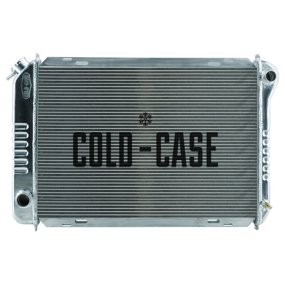 Radiator Aluminum Polished Mustang - LMM5701