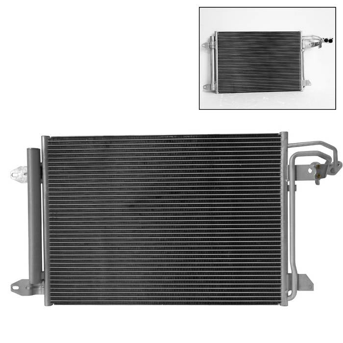 FR SPORT SPYDER xTune 05-10 VW Jetta / 05-14 Golf / 06-13 Audi A3 / 08-14 TT A/C Condenser...