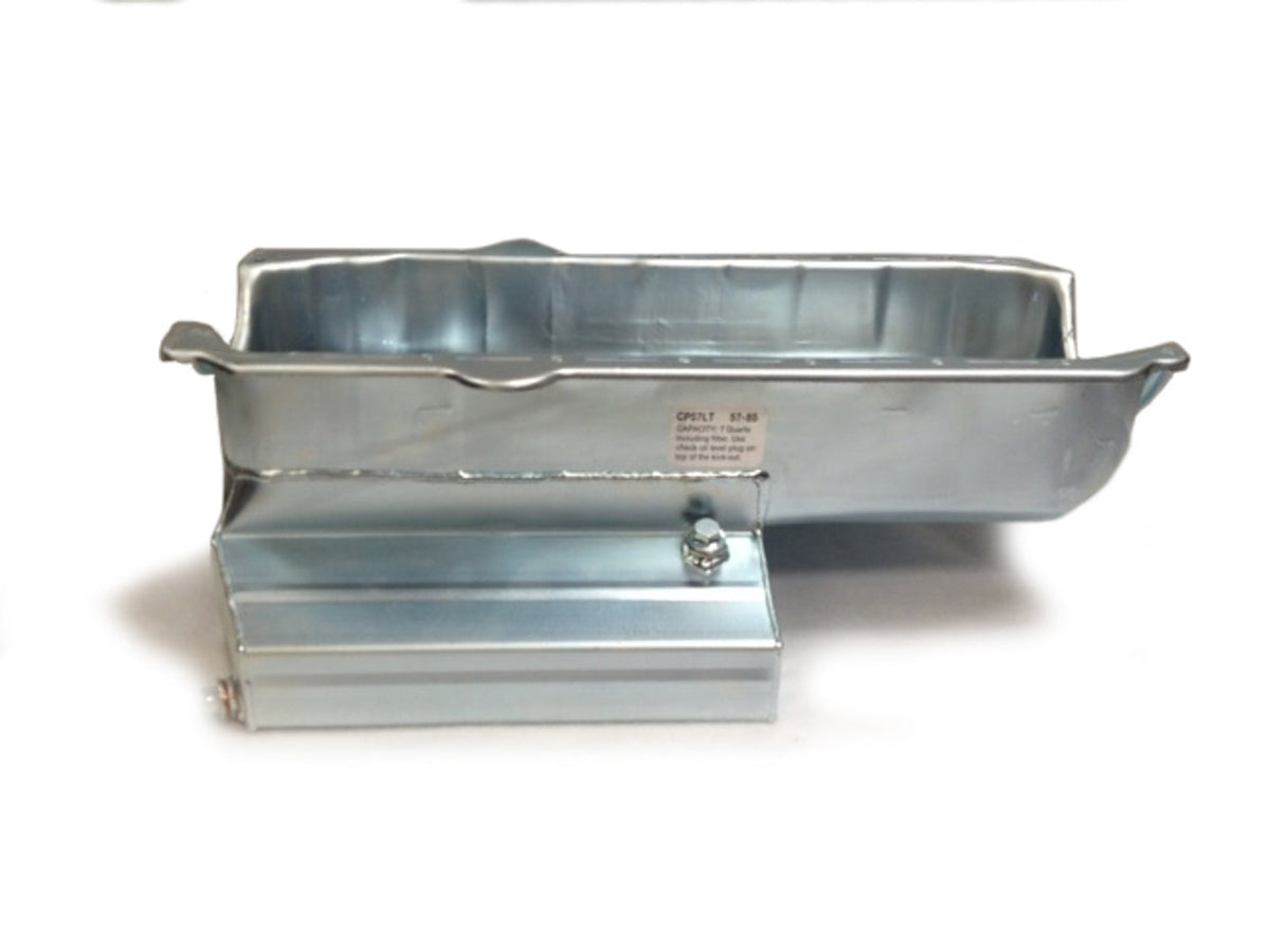 SBC Claimer Oil Pan w/LT 86 & Newer - CP57LTRB