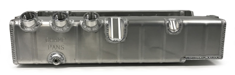 SBC Alum. DS Oil Pan 3 O-Ring Ports 4.25 Deep - PRO172R3A