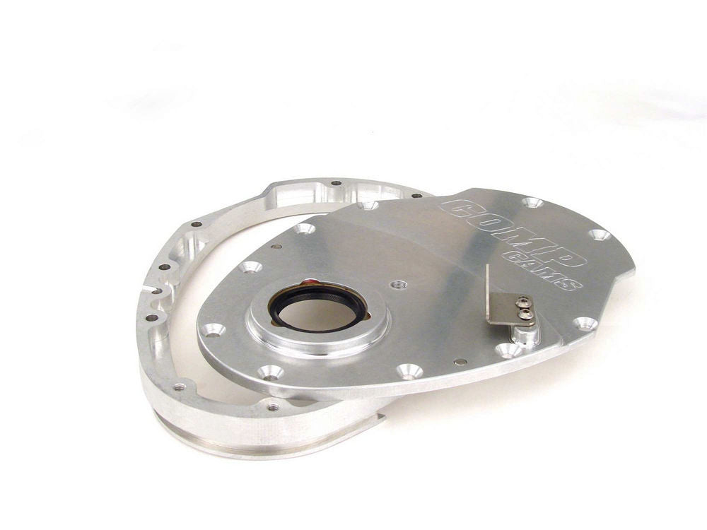 Cast Almnum Timing Cover SBC - 210