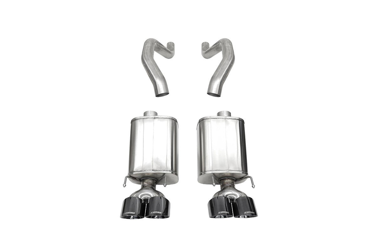 Axle Back Exhaust - 21077BLK