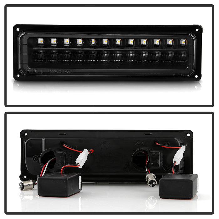 FR SPORT SPYDER Xtune Chevy C10 88-98 LED Bumper Lights Black CPL-CCK94-LED-BK 5022165 - View 3