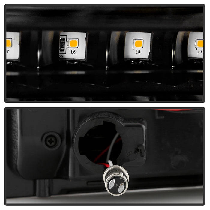 FR SPORT SPYDER Xtune Chevy C10 88-98 LED Bumper Lights Black CPL-CCK94-LED-BK 5022165 - View 4