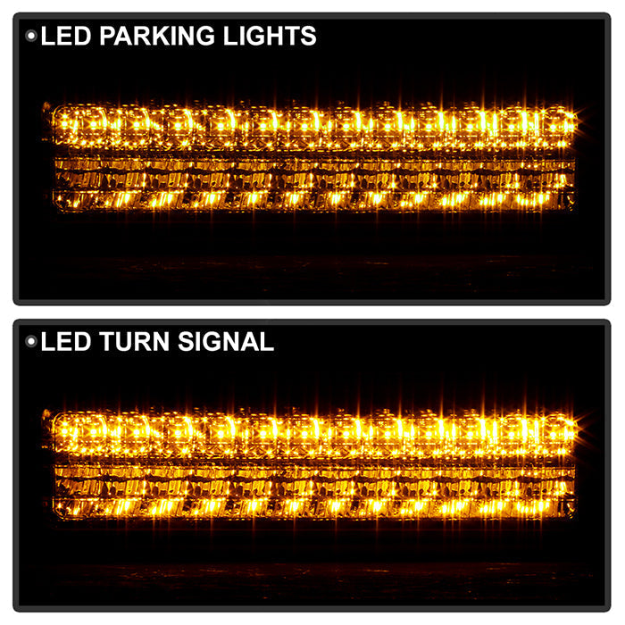 SPYDER Xtune Chevy C10 88-98 LED Bumper Lights Chrome CPL-CCK94-LED-C 5017352