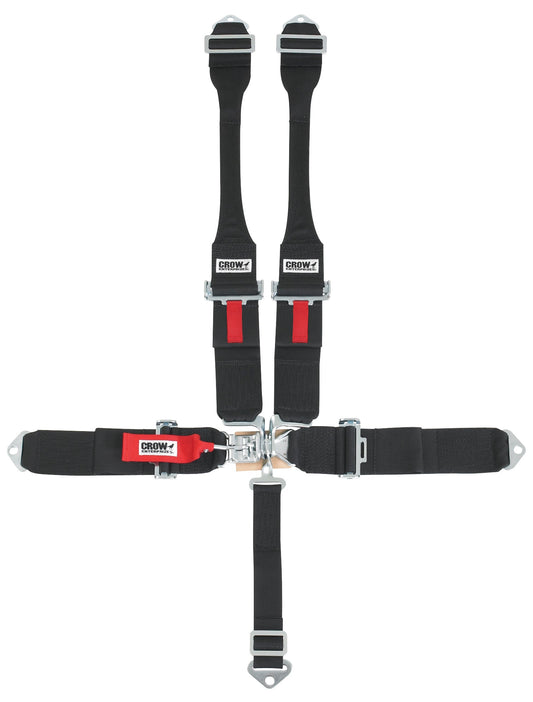 5-Pt Harness Small Latch Blk Hans Bolt In Blk Har - 11004BDB