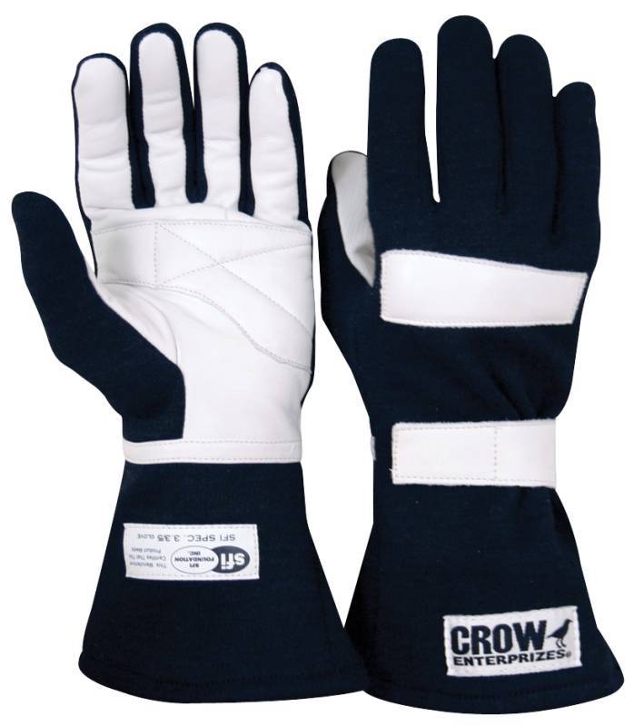 Junior Driving Gloves Black Large SFI-3.3/5 - 11684