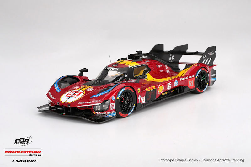 BBR Ferrari 499P #51 Ferrari AF Corse 2025 WEC Qatar 1812km 3rd 1:18