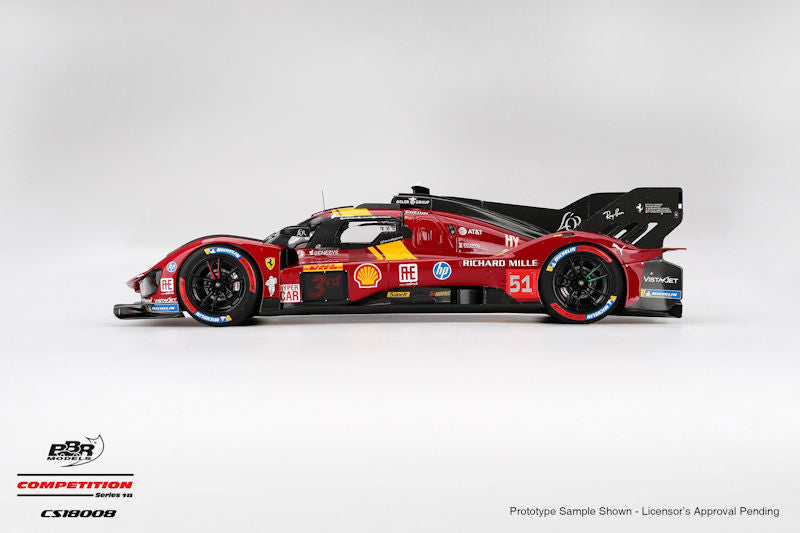 BBR Ferrari 499P #51 Ferrari AF Corse 2025 WEC Qatar 1812km 3rd 1:18