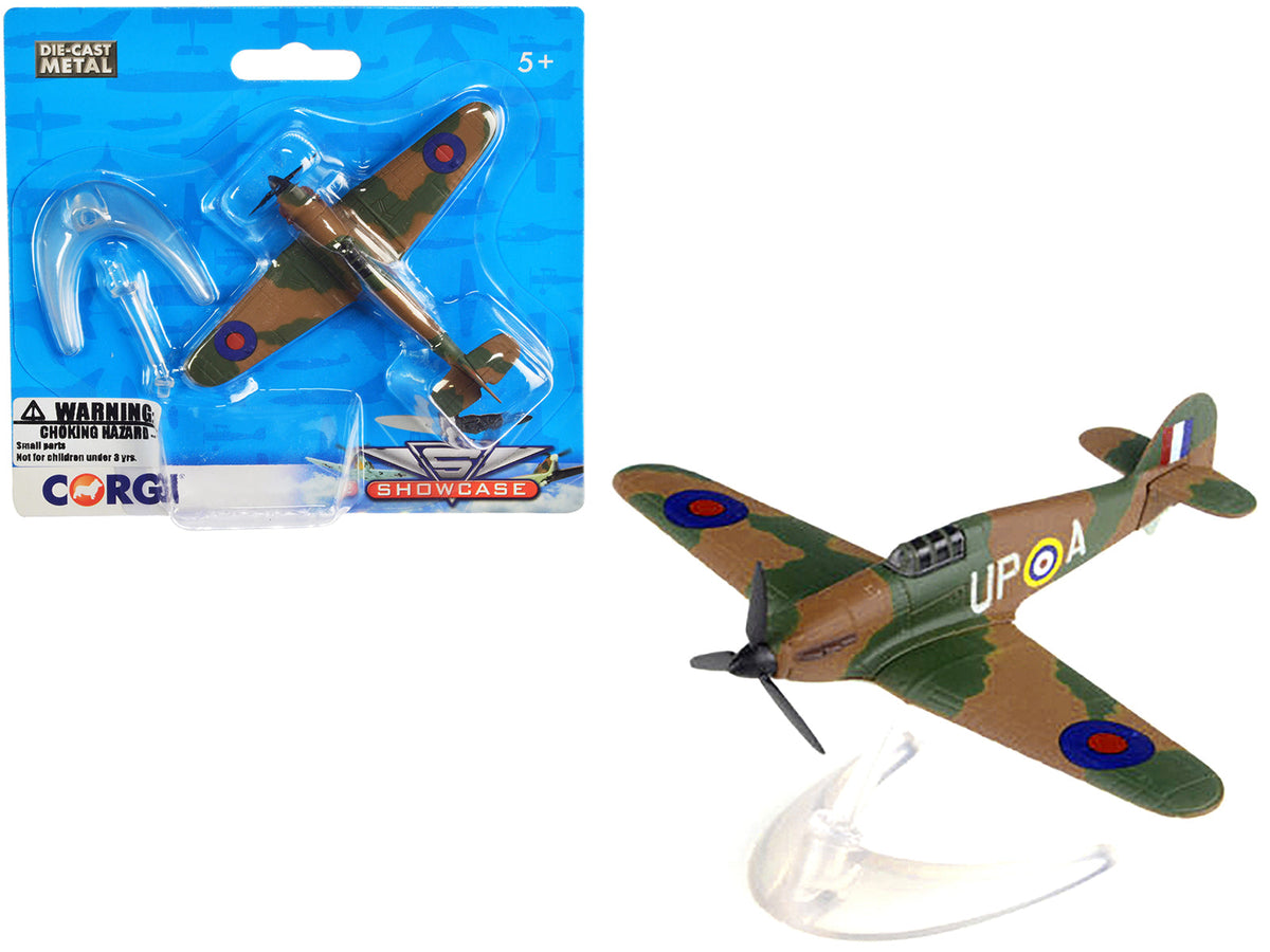 Rapid Vehicles Hawker Hurricane Fighter Aircraft "RAF" "Showcase" Series Diecast Model by Corgi ...