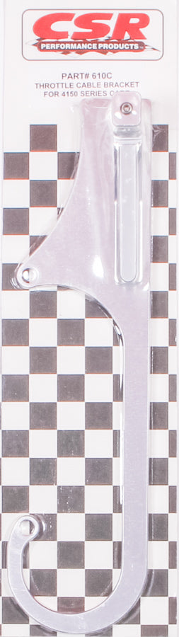 4150 Throttle Cable Brkt Uflex Cable- Clear - 610C