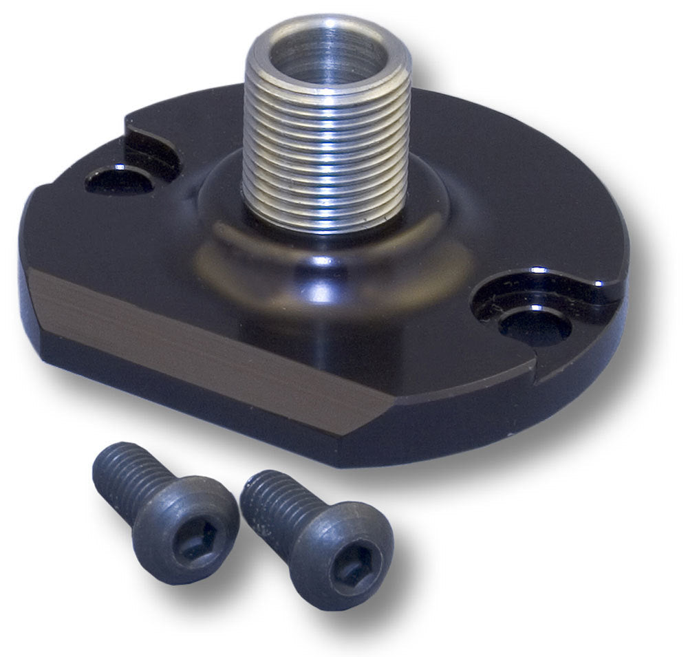 Billet Alum Spin On Filter Mount - OFA65