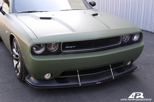 Dodge Challenger SRT-8 Carbon Fiber Front Wind Splitter 2008 - 2010