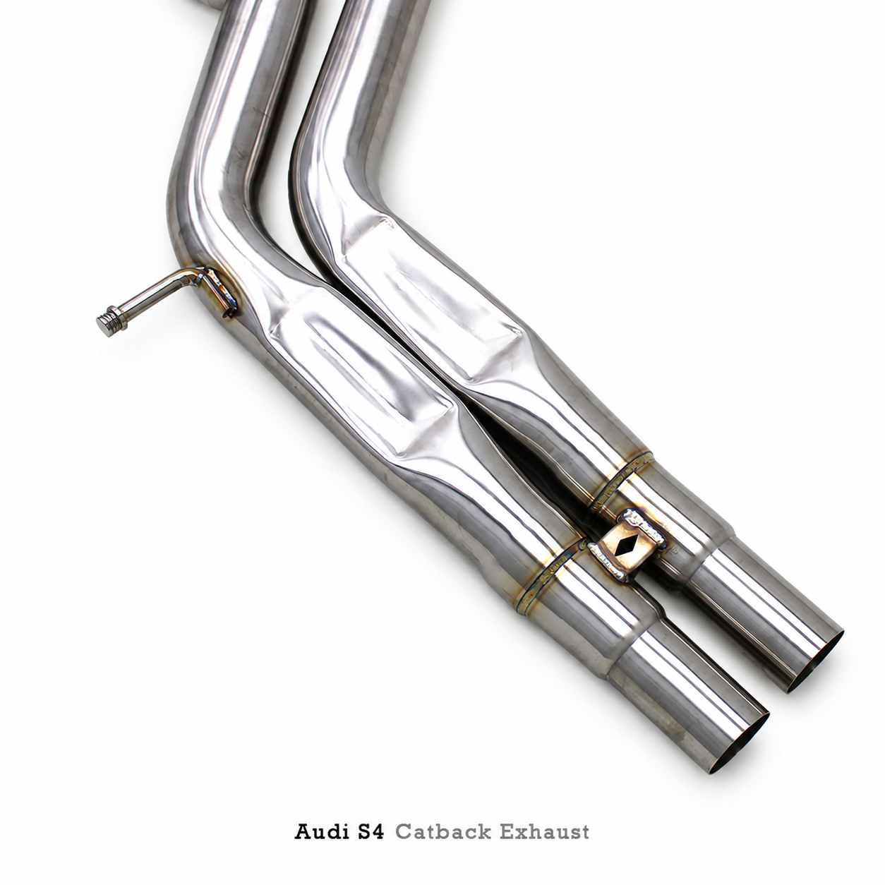 Stainless Valved Catback Exhaust System for Audi B9 S4 S5
