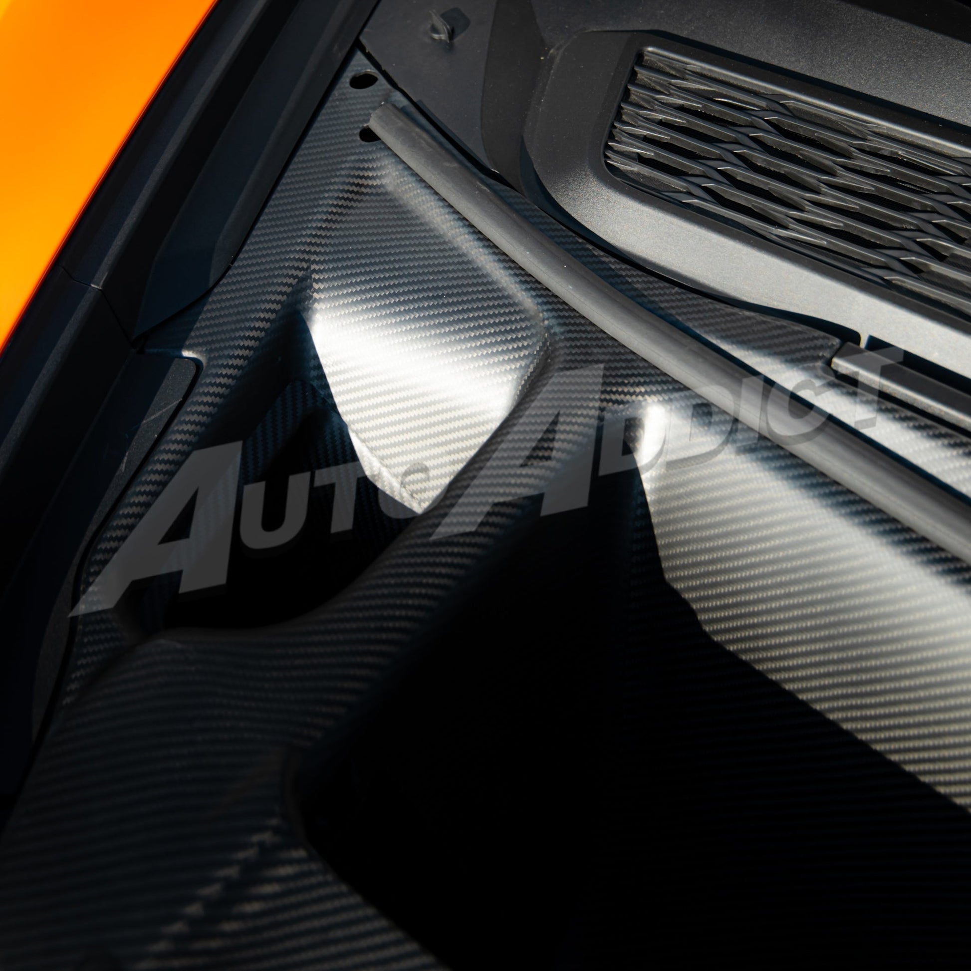Corvette ZR1 ZTK Carbon Fiber Hood Air Extractor Kit No Hood Replacement Needed