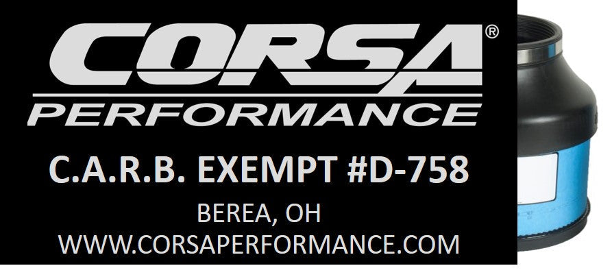 Corsa 44405 CARB EO Sticker (D-758) 2009-2012 RAM 1500 5.7L