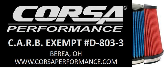 Corsa 619635-D, 619635-O CARB EO Sticker (D-803-3) Ford F-150 EcoBoost 2015-2016 3.5T, 2015-2017 2.7T