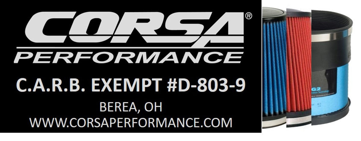 Jesse Iwuji Performance Corsa 49950D, 499506, 49950, 619850-D, 619850-O CARB EO Sticker (D-803-9)...