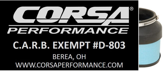 Corsa 468646 CARB EO Sticker (D-803) 2015-2016 Challenger, Charger SRT 6.4L