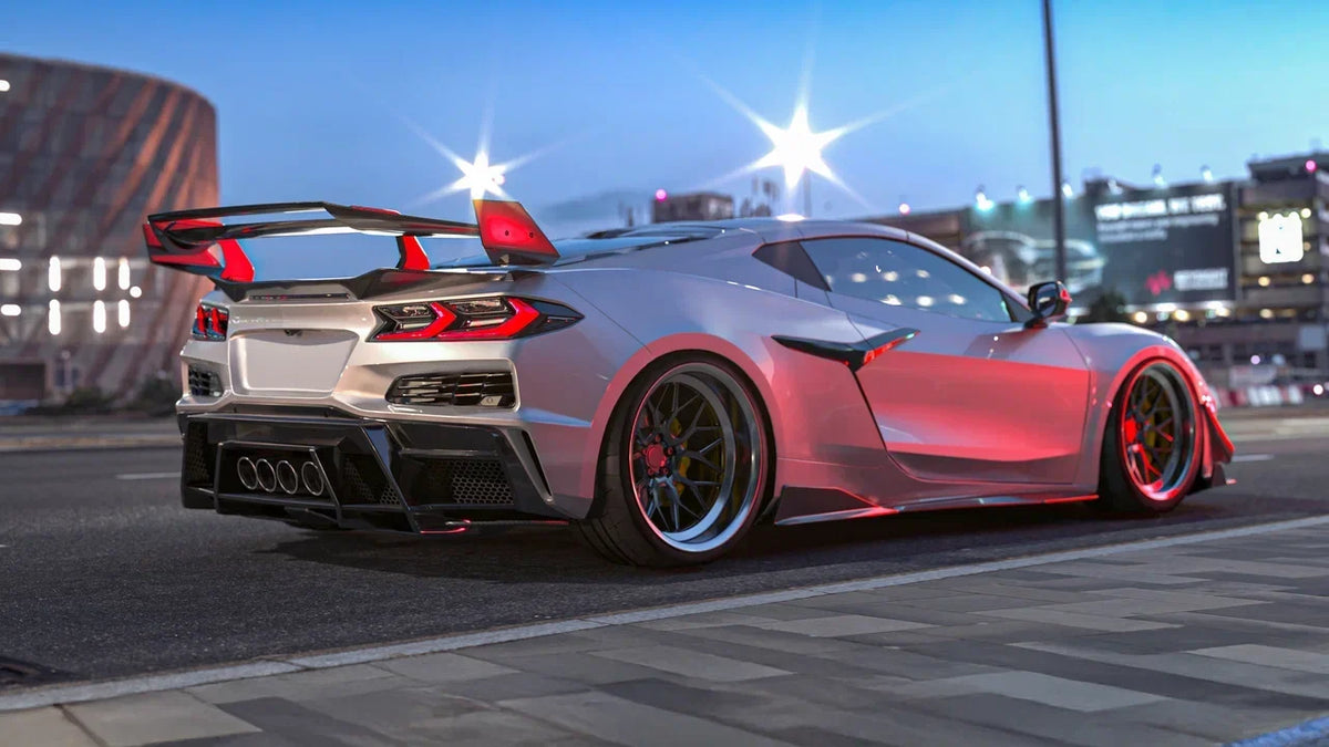 Corvette C8 Z06 Z07R Chassis Wing