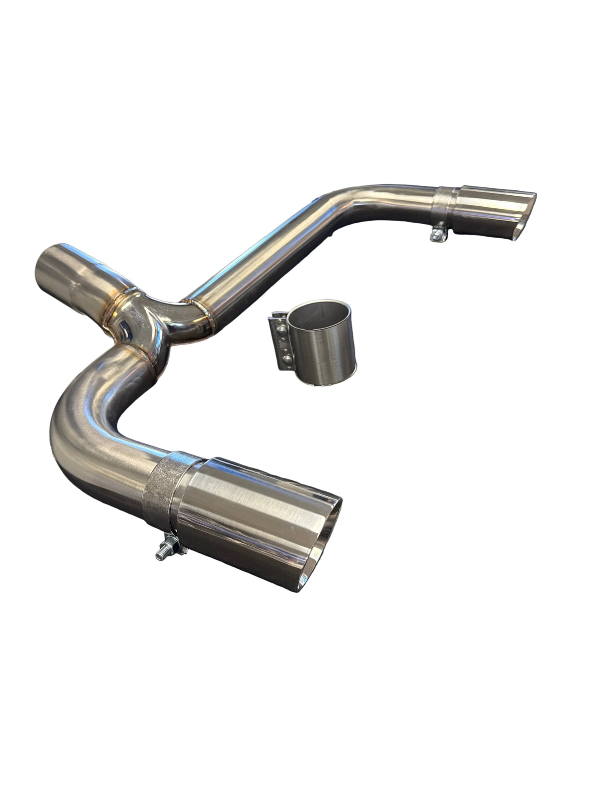 Speedzone Performance LLC SPDZ1 Polished Tip Axle Back Muffler Exhaust for BMW F30 F32 335i 435i...