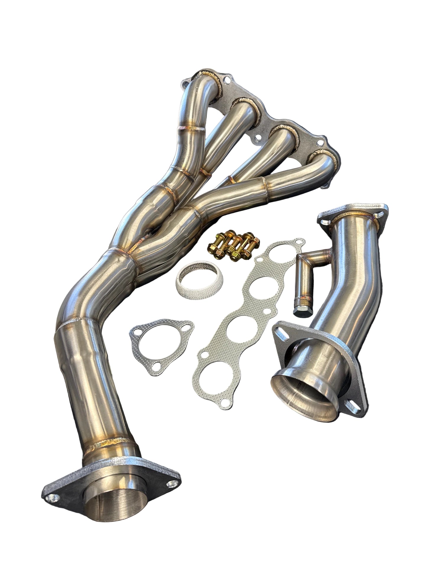 SPDZ1 K24 High-Flow Tri-Y Header with High-Flow Connection Pipe | 2002-2006 Honda CR-V RD4 & 2003-2011 Honda Element | K24
