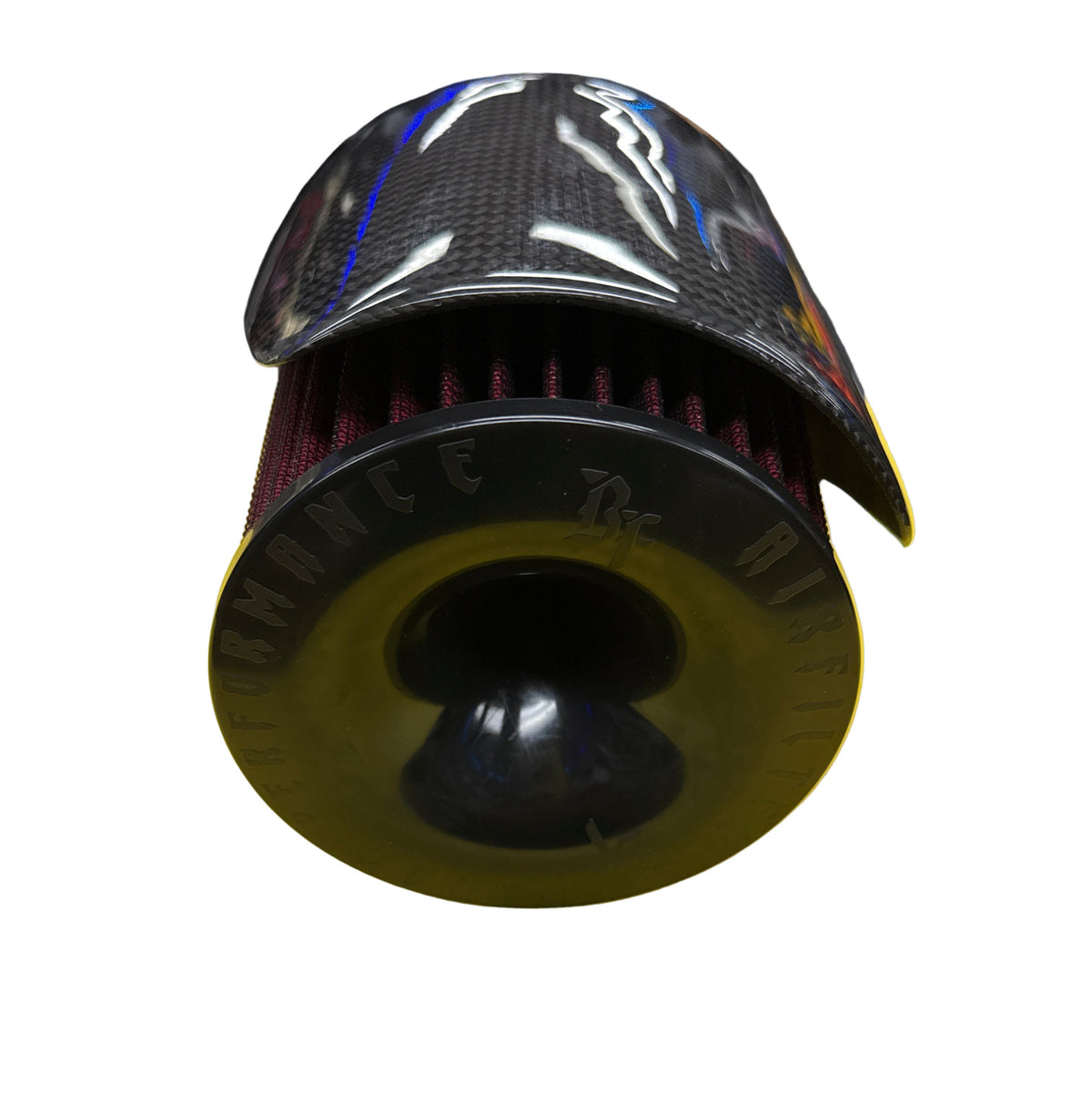 Speedzone Performance LLC SPDZ1 Carbon Cover High Velocity 3" Inlet Intake Filter - View 2