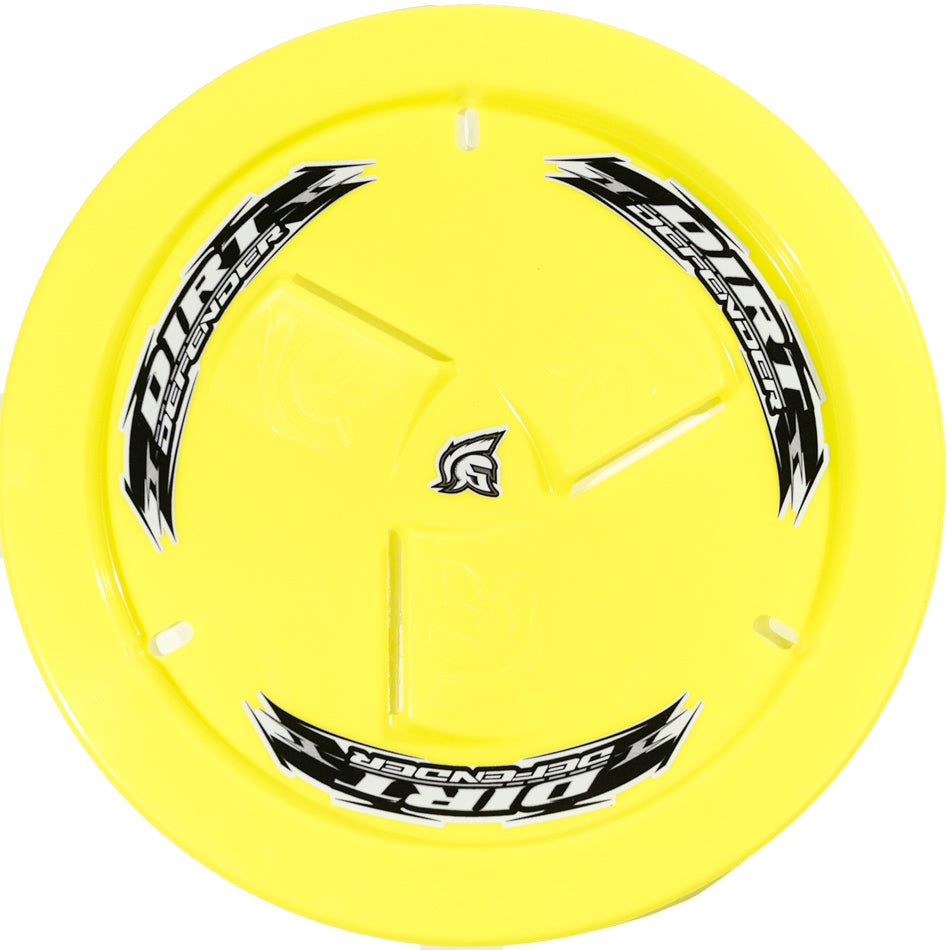 Wheel Cover Neon Yellow Vented - 10270