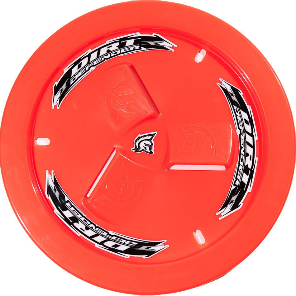 Wheel Cover Neon Red Vented - 10281